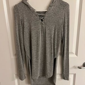 Hooded shirt